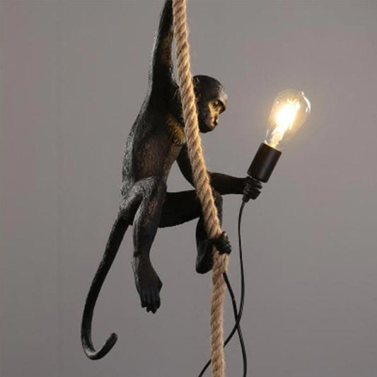 Monkey Lamp - Hanging Luminaire Home Decor