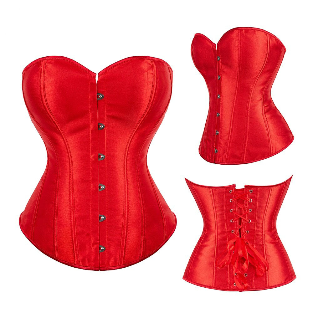 Sexy Elegant Busk Clip Corset