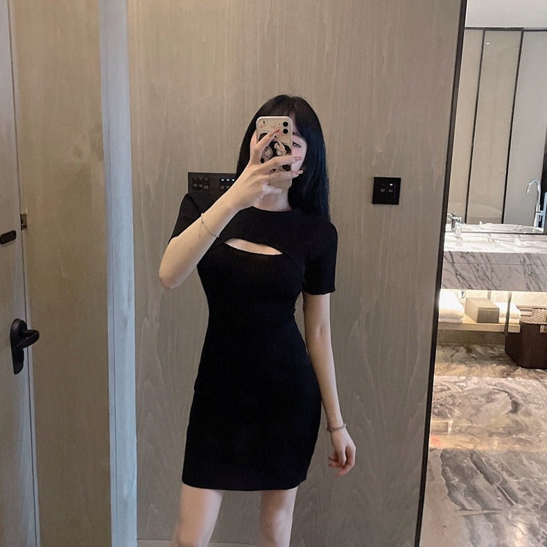 Casual Skinny Cut Mini Dress