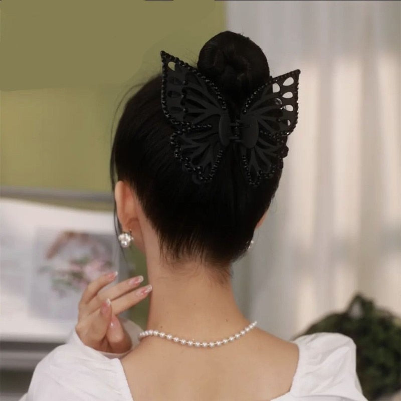 Butterfly Rhinestones Fashion Hair Clip